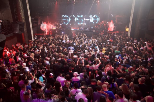 Nightclub Revelry: An Urban Concert Experience