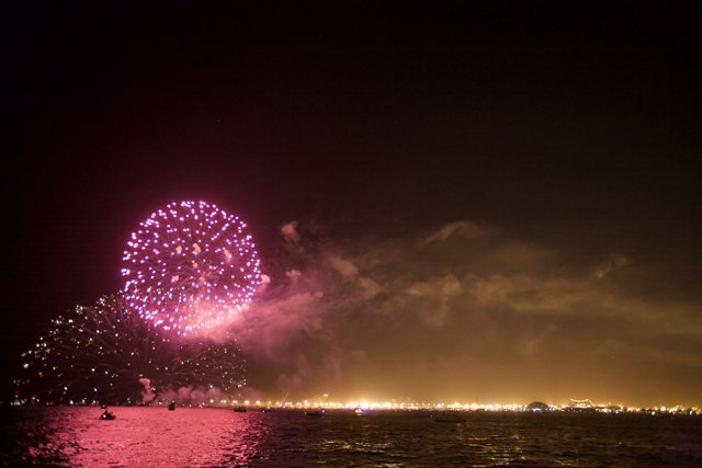 Fireworks Spectacle over San Francisco Bay