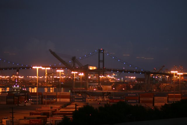 Port Metropolis at Dusk