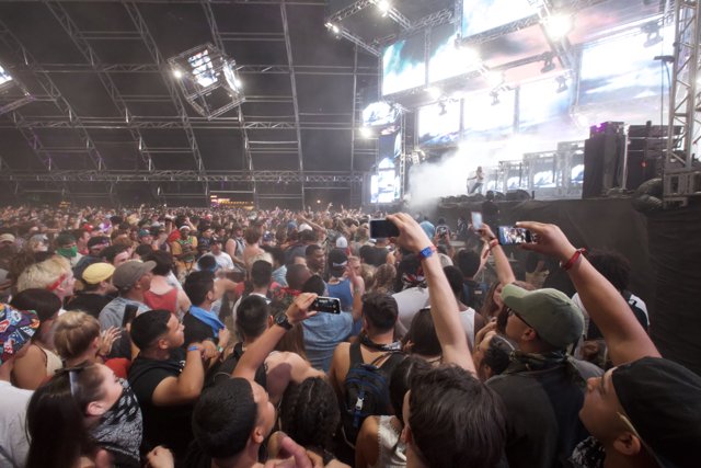 Concertgoers Shine Under Coachella Spotlight