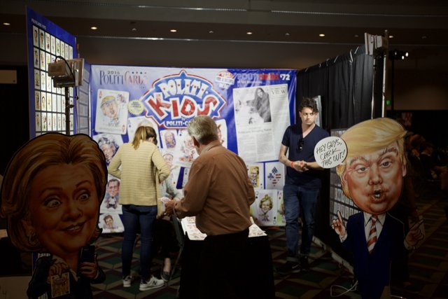 Trump Booth Encounter
