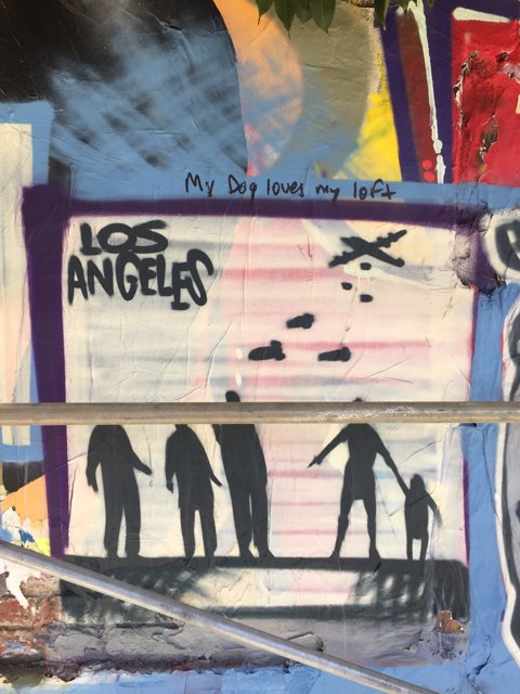 Vibrant Graffiti in Los Angeles