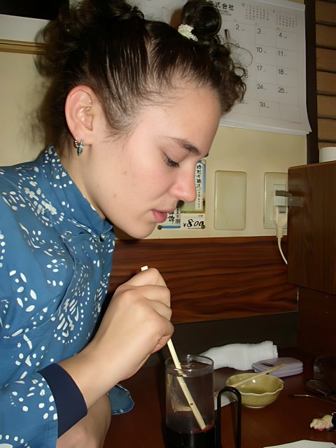 Chopstick Portrait