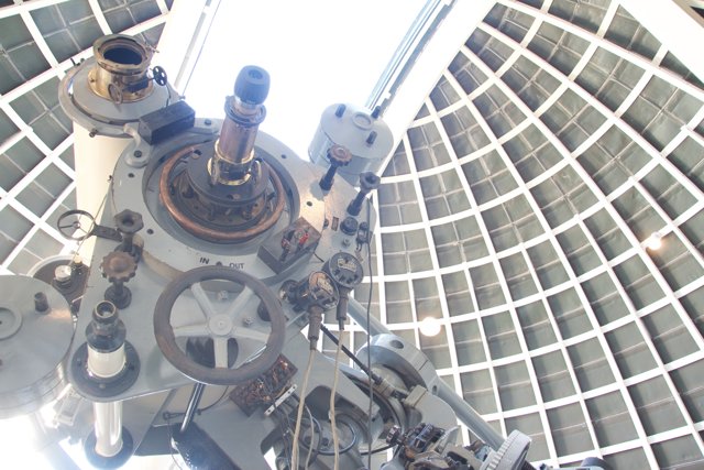 Inside the Dome of the Observatory