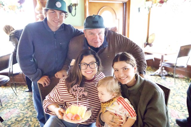 Multi-Generational Family Birthday Celebration at Home