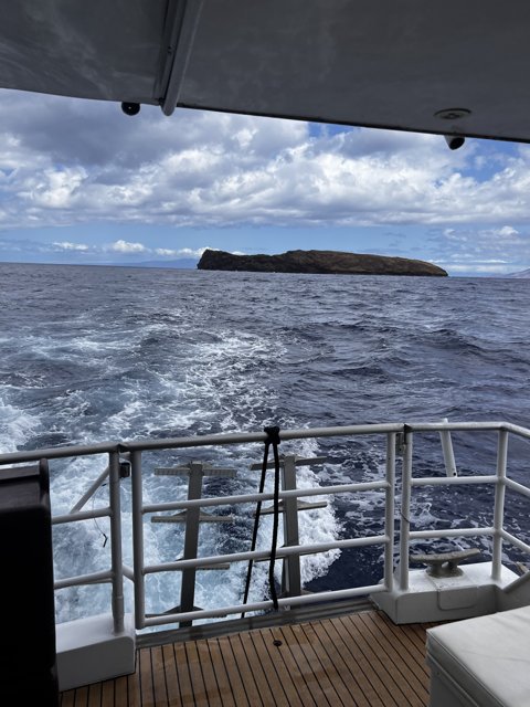 Oceanic Scenery from the Boat Deck