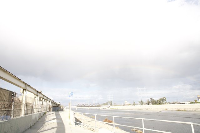 Rainbow Over Water Treatment Plant