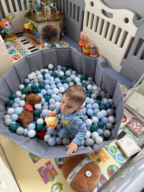 Wesley's Ball Pit Adventure