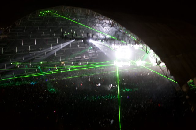 Laser Lights and a Massive Crowd at Coachella