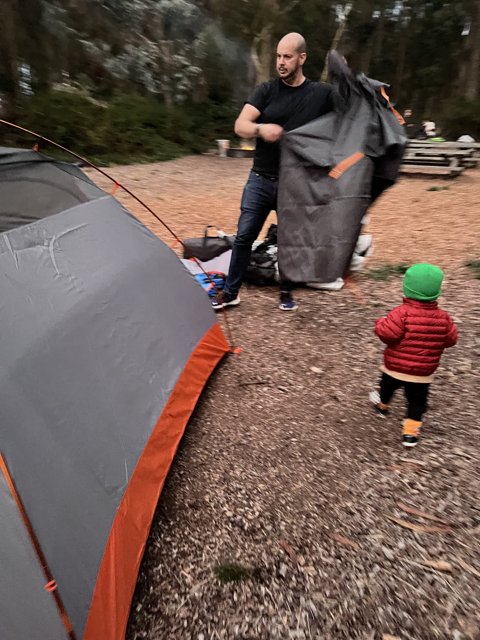 Setting Up Camp: An Evening at Presidio