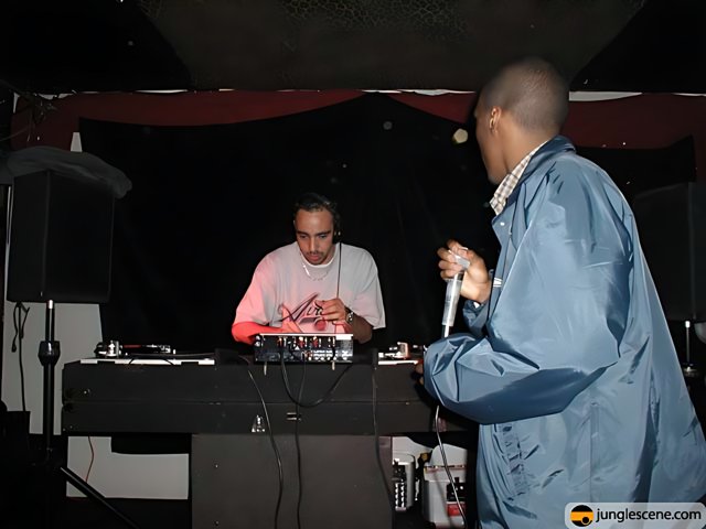 DJ Rap and Dieselboy Entertain the Crowd