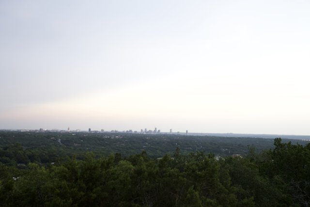 Austin Skyline from Hilltop