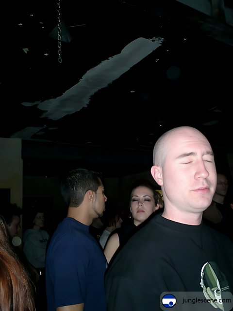 Bald and Bold in the Night Club