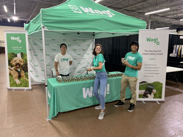 The Waggy Dog Booth at Canada's 2018 Dog Show