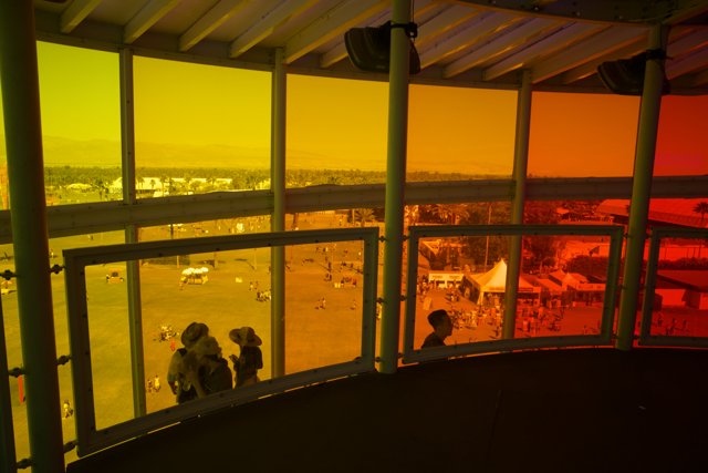 Sunset Hues Over Coachella
