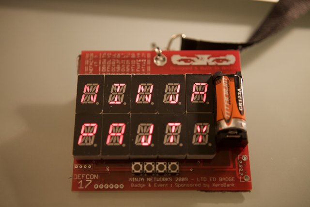 Digital Clock with a Battery