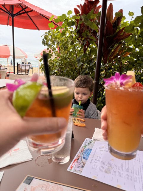 Tropical Refreshment at The Royal Hawaiian