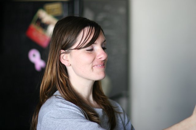 Candid Portrait of Woman with Gentle Smile