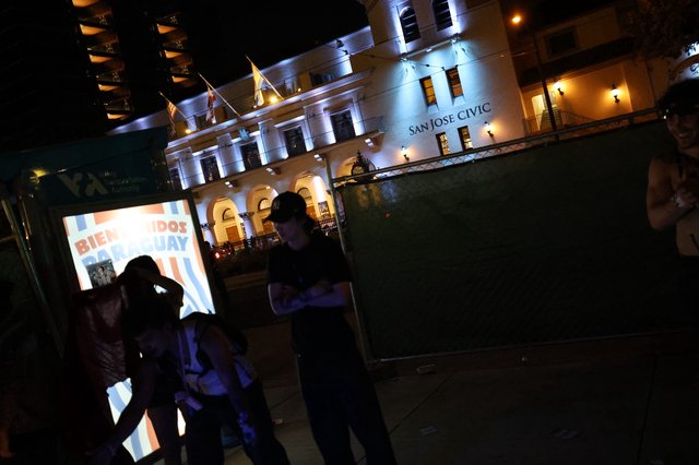Bienvenidos Paraguay: Night Scene at San Jose Civic