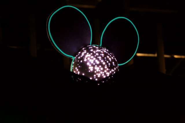 Glowing Mickey Mouse Sphere
