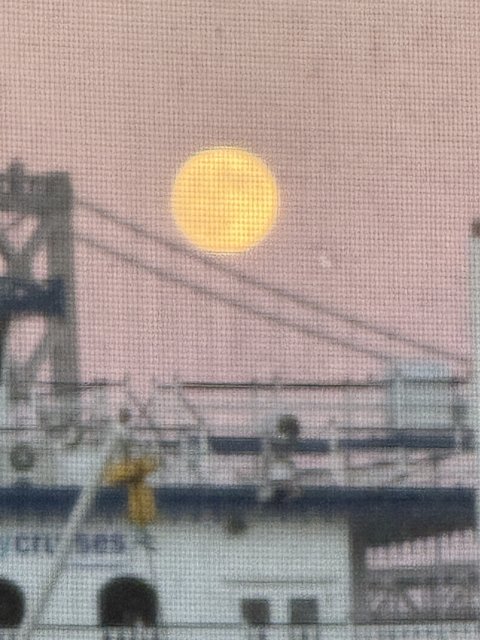 Moonrise Over the Bay