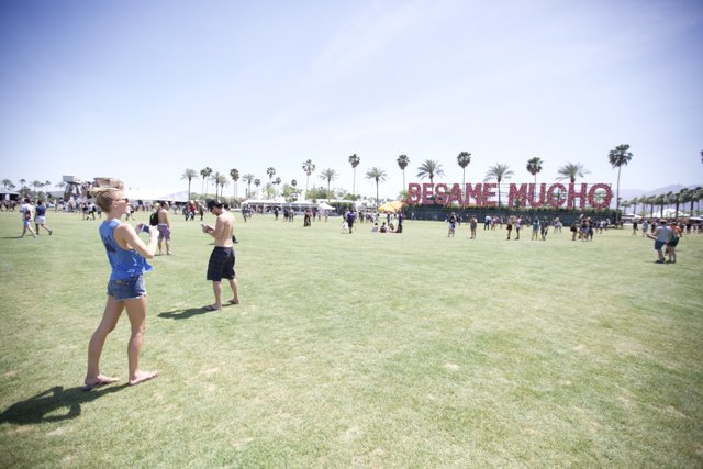 Snapshot of Coachella Sign