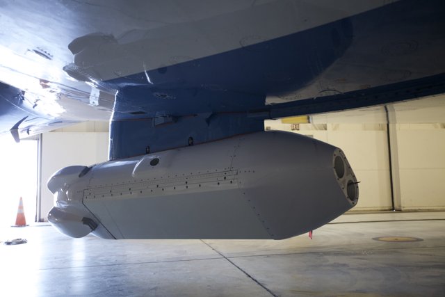 The Underside of a Mighty Aircraft