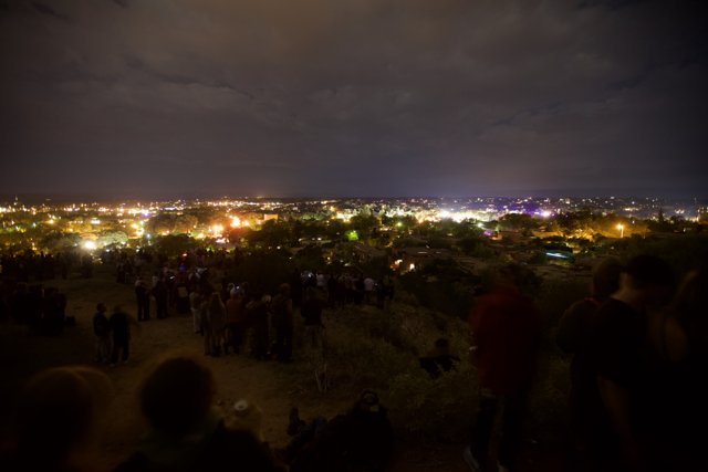 Night Vigil on Santa Fe Hillside