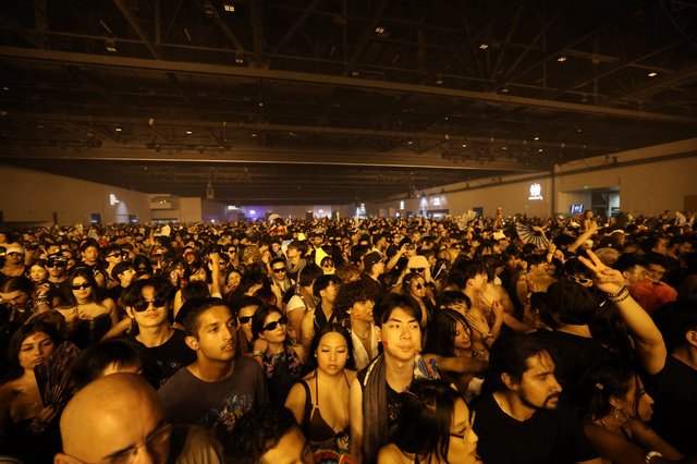 Massive Indoor Crowd at Wobbleland 2026 Festival
