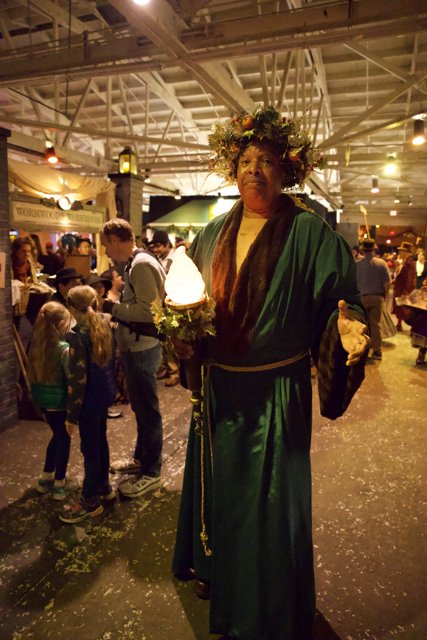 The Ghost of Christmas Past at Dickens Fair