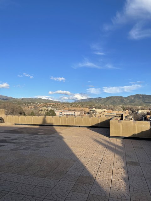A breath-taking view of Santa Fe