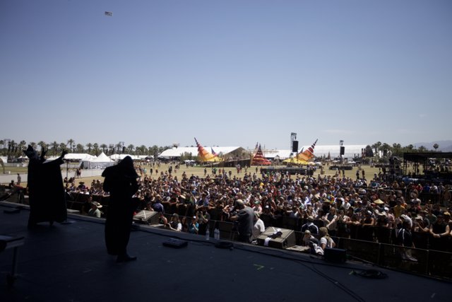 Massive Crowd at Coachella Concert