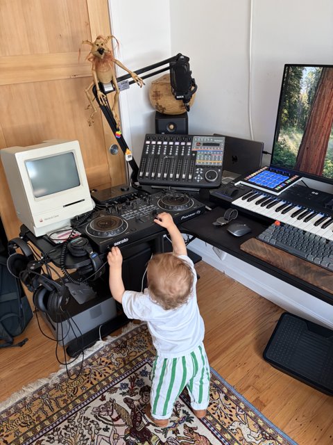 Little Maestro in the Making