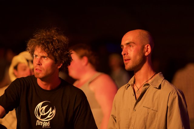 Party Snapshot: Two Men at Coachella