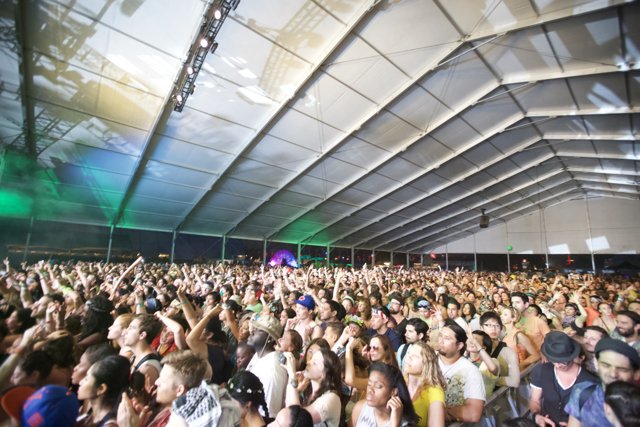 Crowd Goes Wild at Coachella Music Festival