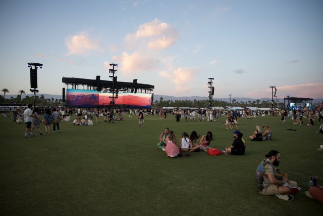 Sunset Splendor at Coachella 2024