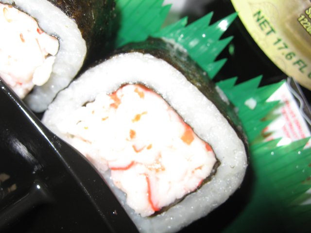 Crab Meat Sushi Roll
