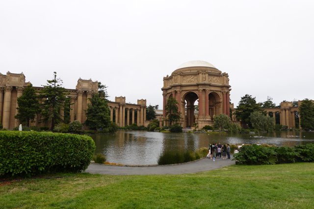 A View of The Palace of Fine Arts
