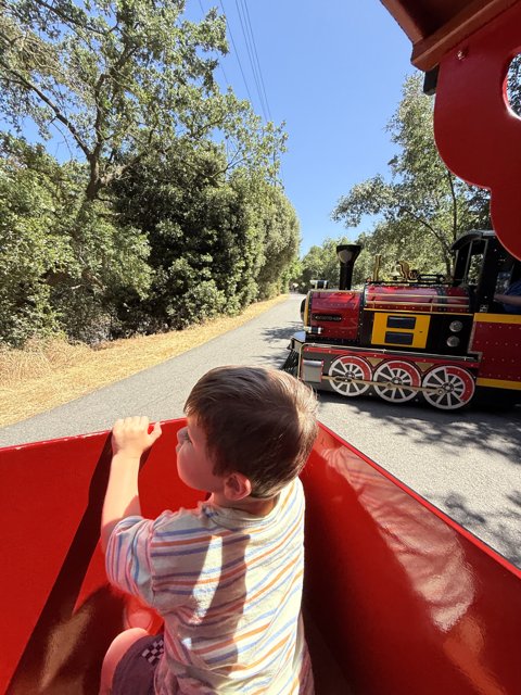 Joyful Ride Through Nature
