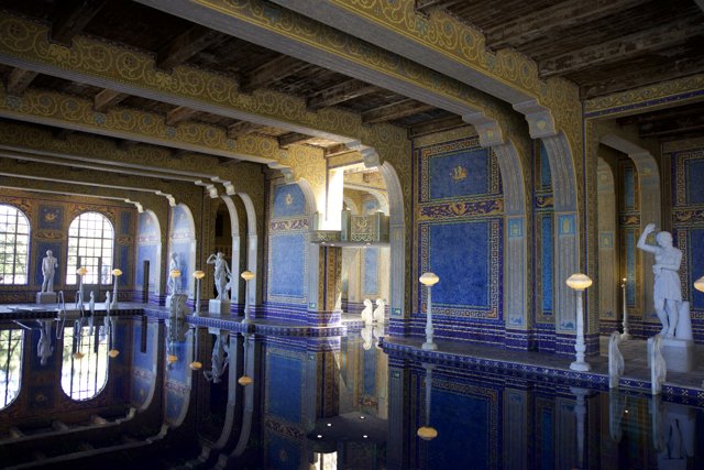 *Majestic Reflections at Hearst Castle*