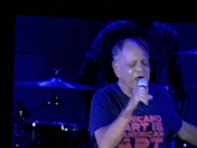 Cheech Marin Rocks the Mic for the Crowd
