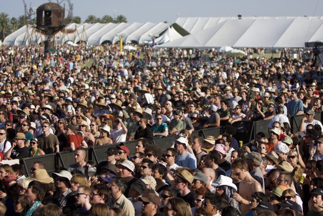 A Sea of Fans at Coachella