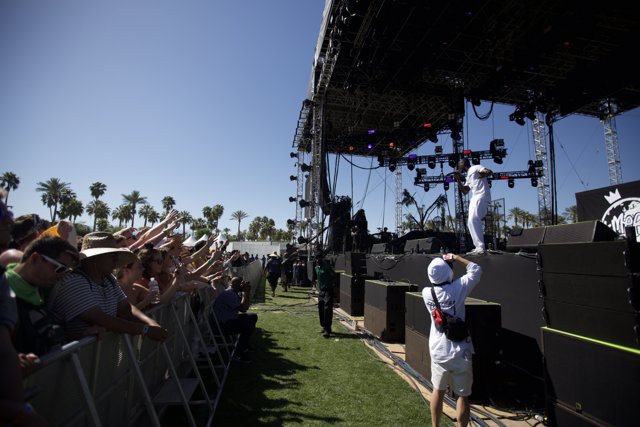 Euphoric Crowd at Coachella Concert