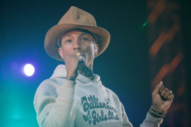 Pharrell Williams Shines Bright at O2 Arena