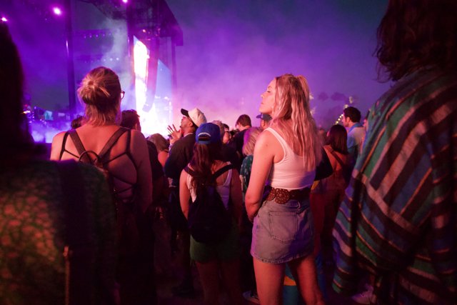 Neon Beats: A Night at Coachella 2024