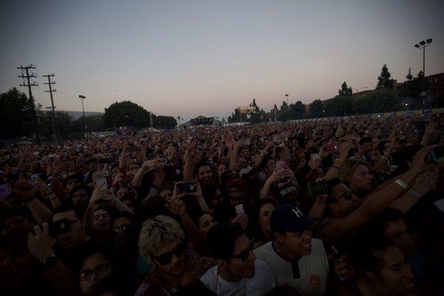Massive Crowd at FYF Bullock 2015 Concert