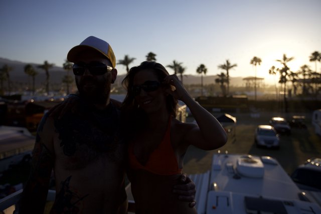 Sunset Beach Couple