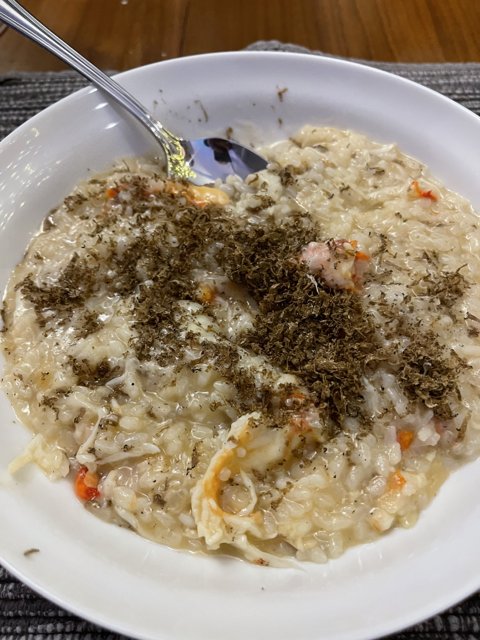 Hearty Risotto with Meat and Vegetables
