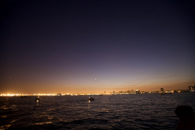 Nightfall on the Waterfront