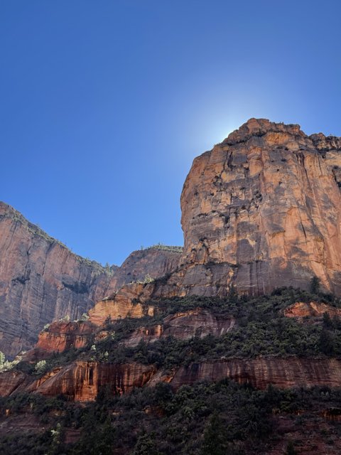 Radiant Sunrise over Sedona Canyon